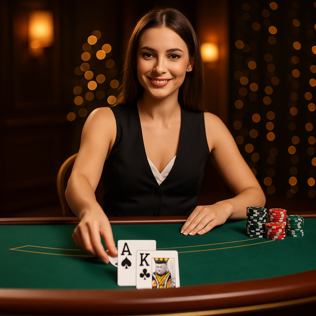 Spinit - Live Blackjack - Croupiers en direct HD