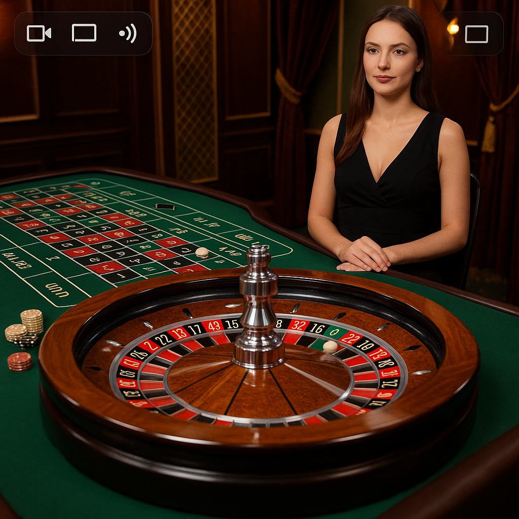 Spinit - Live Roulette - Streaming temps réel