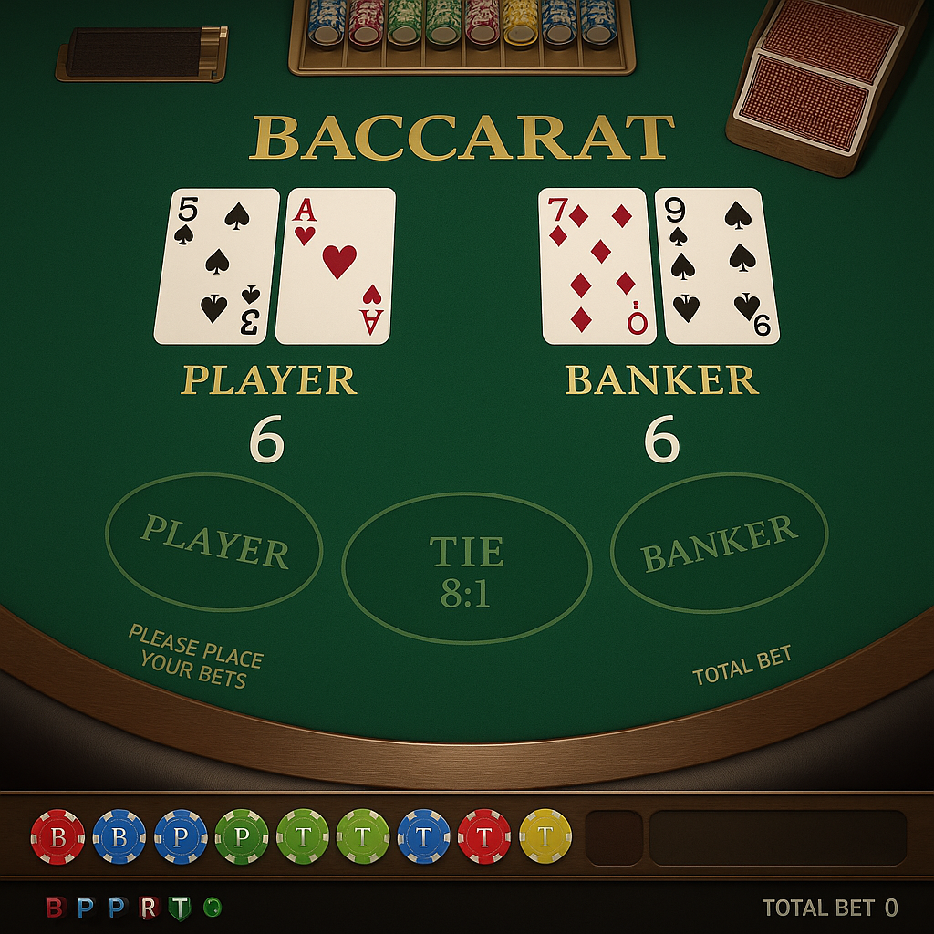 Spinit - Baccarat - Simplicité élégante